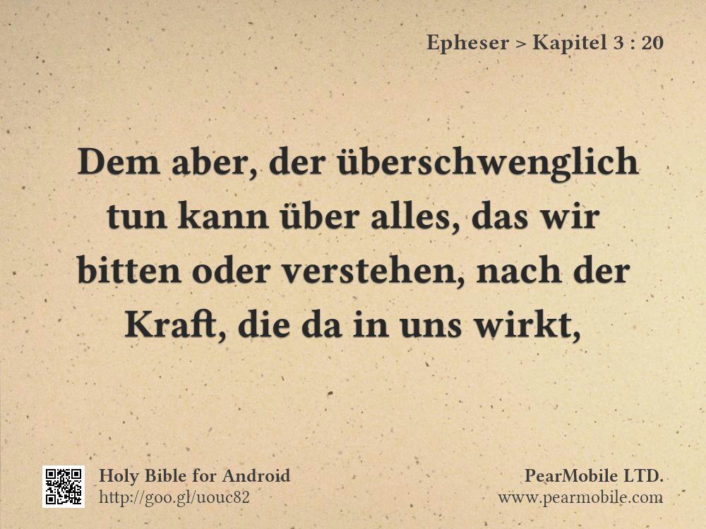 Epheser, Kapitel 3:20